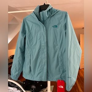 The North Face Women’s Resolve 2 Jacket Color Maui Blue Size M